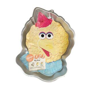 Vintage Wilton Big Bird Sesame Street Cake Pan Mold Aluminum Retro Bakeware